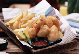 Fish Bites &amp; Chips Meal Set